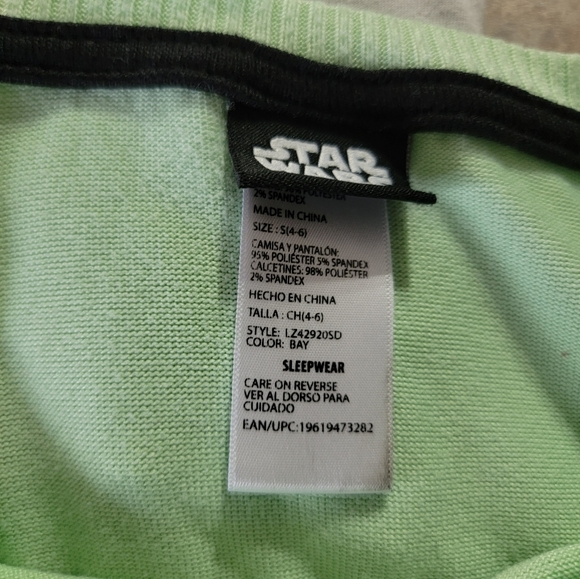 Mandalorian star wars pajamas - Picture 4 of 4